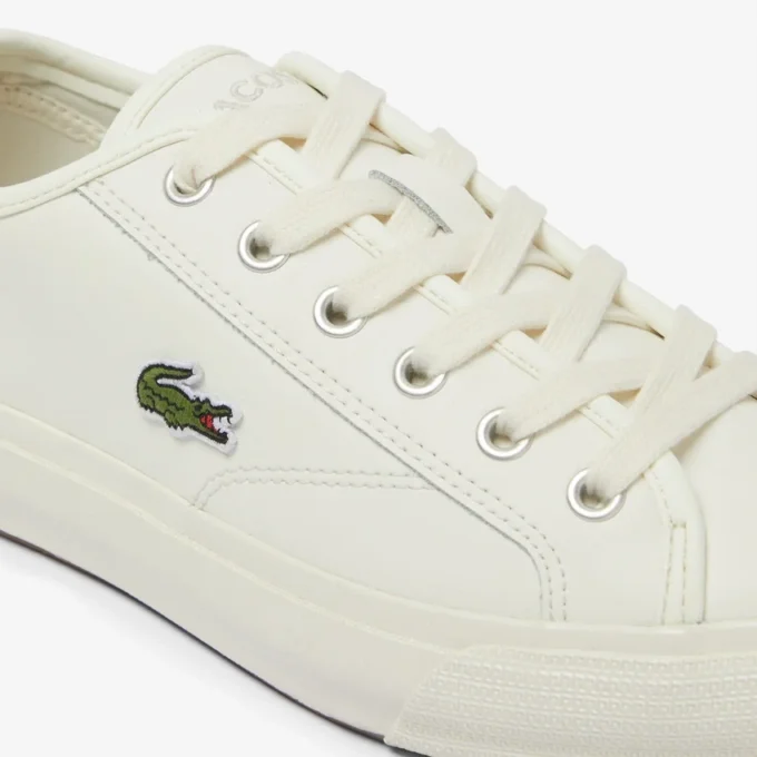 Sneakers da tennis in pelle da donna Sneakers da tennis in pelle da donna