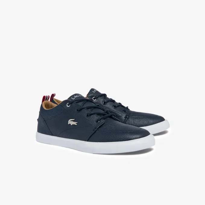 Sneakers da uomo Bayliss in pelle con collo traforato Sneakers da uomo Bayliss in pelle con collo traforato