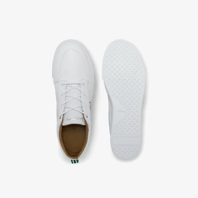 Sneakers da uomo Bayliss in pelle con collo traforato Sneakers da uomo Bayliss in pelle con collo traforato