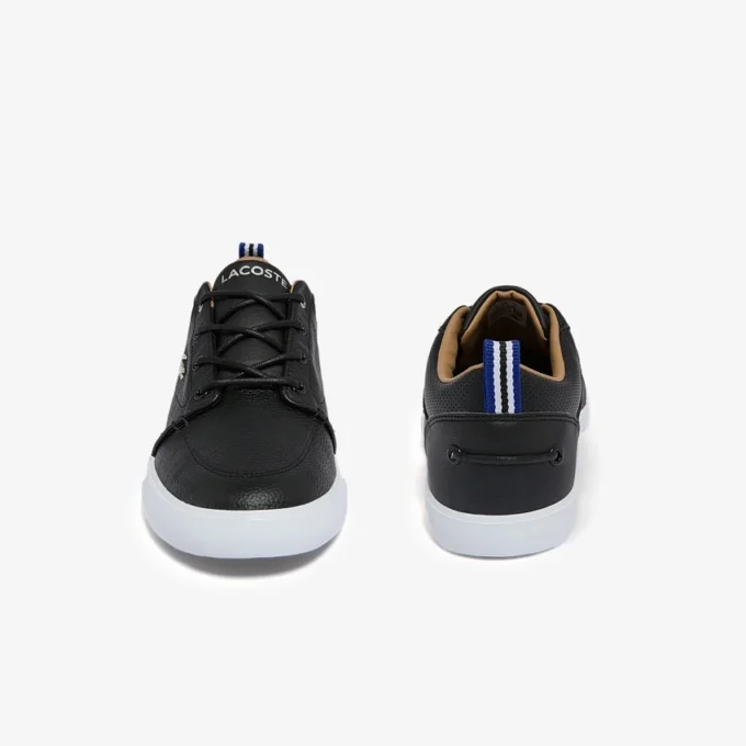 Sneakers da uomo Bayliss in pelle con collo traforato Sneakers da uomo Bayliss in pelle con collo traforato