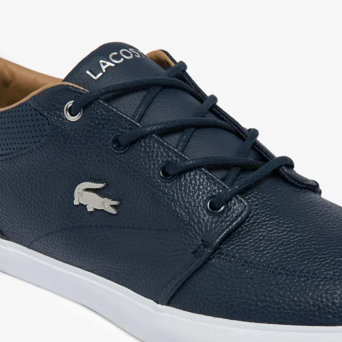 Sneakers da uomo Bayliss in pelle con collo traforato Sneakers da uomo Bayliss in pelle con collo traforato