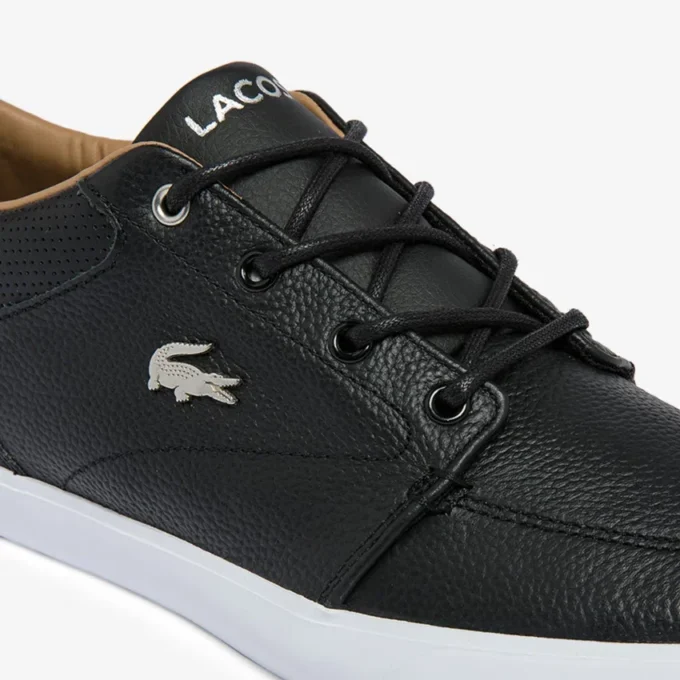Sneakers da uomo Bayliss in pelle con collo traforato Sneakers da uomo Bayliss in pelle con collo traforato