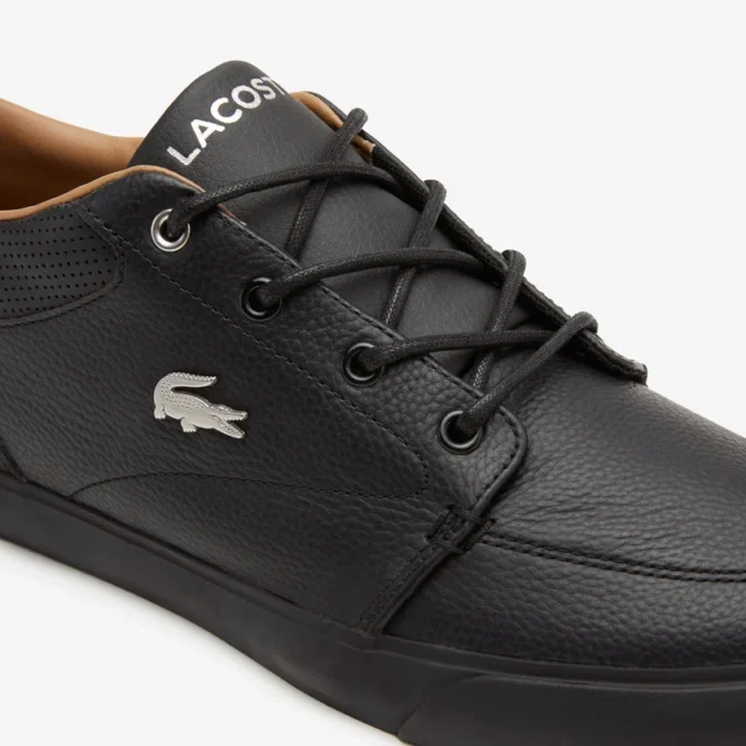 Sneakers da uomo Bayliss in pelle con collo traforato Sneakers da uomo Bayliss in pelle con collo traforato