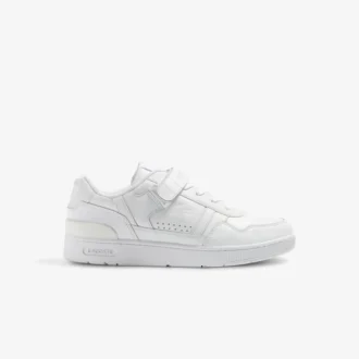 Sneakers da uomo in pelle con chiusura in velcro T-Clip