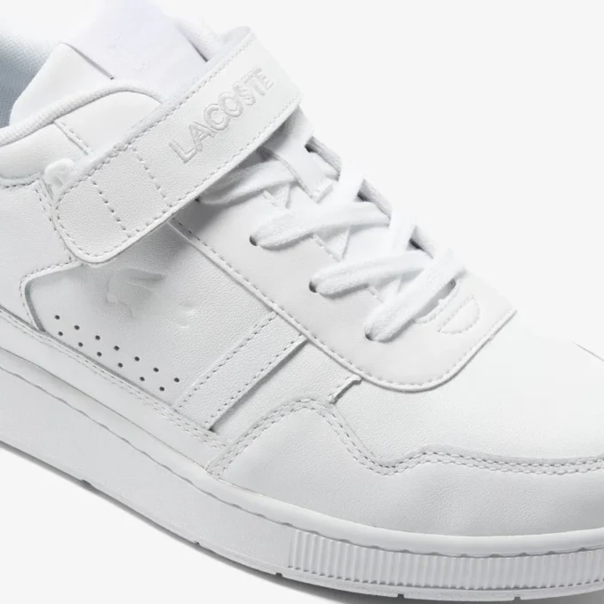 Sneakers da uomo in pelle con chiusura in velcro T-Clip Sneakers da uomo in pelle con chiusura in velcro T-Clip