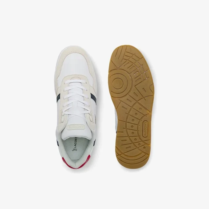 Sneakers da uomo in pelle con T-Clip Sneakers da uomo in pelle con T-Clip