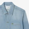 Sovracamicia da uomo in denim di cotone pesante Sovracamicia da uomo in denim di cotone pesante