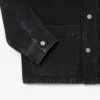 Sovracamicia da uomo in denim di cotone pesante Sovracamicia da uomo in denim di cotone pesante