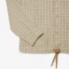 Sovracamicia da uomo oversize in cotone pesante a quadri Sovracamicia da uomo oversize in cotone pesante a quadri