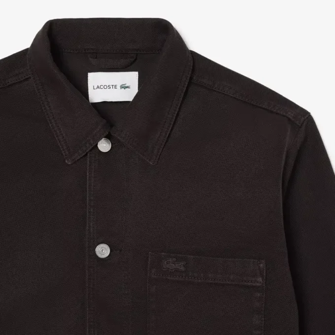 Sovracamicia oversize in denim