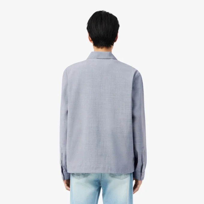 Sovracamicia oversize in misto lana The Blend Sovracamicia oversize in misto lana The Blend