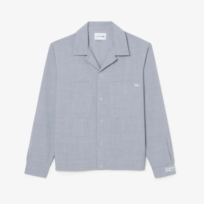 Sovracamicia oversize in misto lana The Blend Sovracamicia oversize in misto lana The Blend