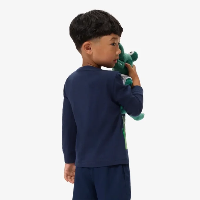 T-shirt a maniche lunghe in cotone da bambino T-shirt a maniche lunghe in cotone da bambino