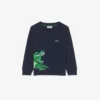 T-shirt a maniche lunghe in cotone da bambino T-shirt a maniche lunghe in cotone da bambino