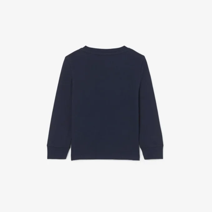 T-shirt a maniche lunghe in cotone da bambino T-shirt a maniche lunghe in cotone da bambino