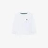 T-shirt a maniche lunghe in cotone per bambini T-shirt a maniche lunghe in cotone per bambini