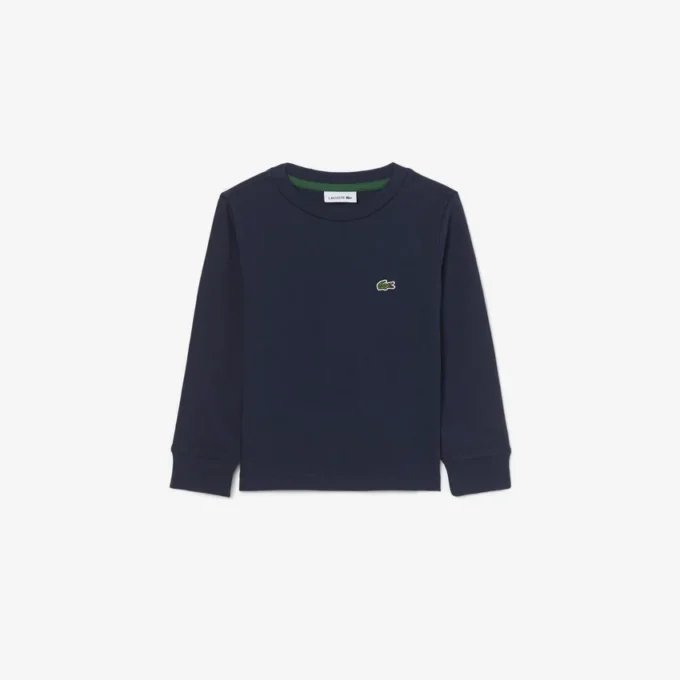 T-shirt a maniche lunghe in cotone per bambini T-shirt a maniche lunghe in cotone per bambini
