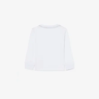T-shirt a maniche lunghe in cotone per bambini