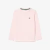 T-shirt a maniche lunghe in cotone per bambini T-shirt a maniche lunghe in cotone per bambini