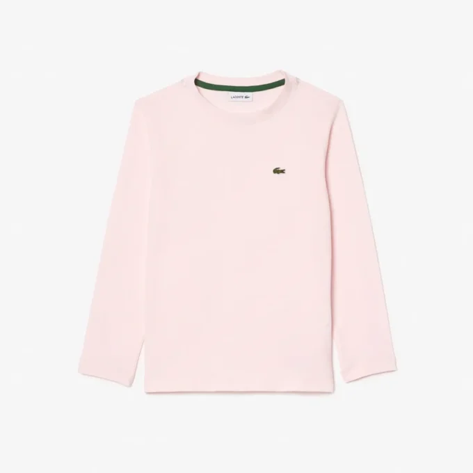 T-shirt a maniche lunghe in cotone per bambini T-shirt a maniche lunghe in cotone per bambini