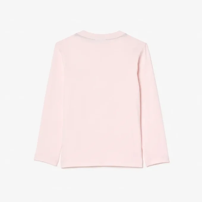 T-shirt a maniche lunghe in cotone per bambini T-shirt a maniche lunghe in cotone per bambini