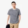 T-shirt a righe in cotone pesante da uomo T-shirt a righe in cotone pesante da uomo