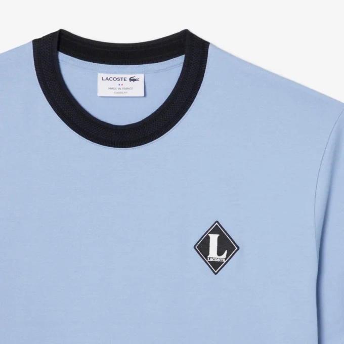 T-shirt con badge “Made in France”