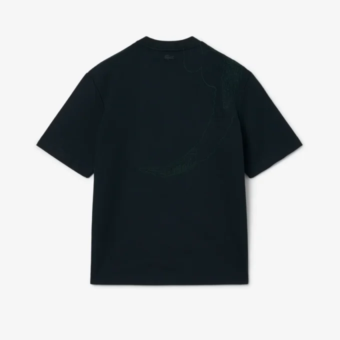 T-shirt con coccodrillo ricamato Runway T-shirt con coccodrillo ricamato Runway