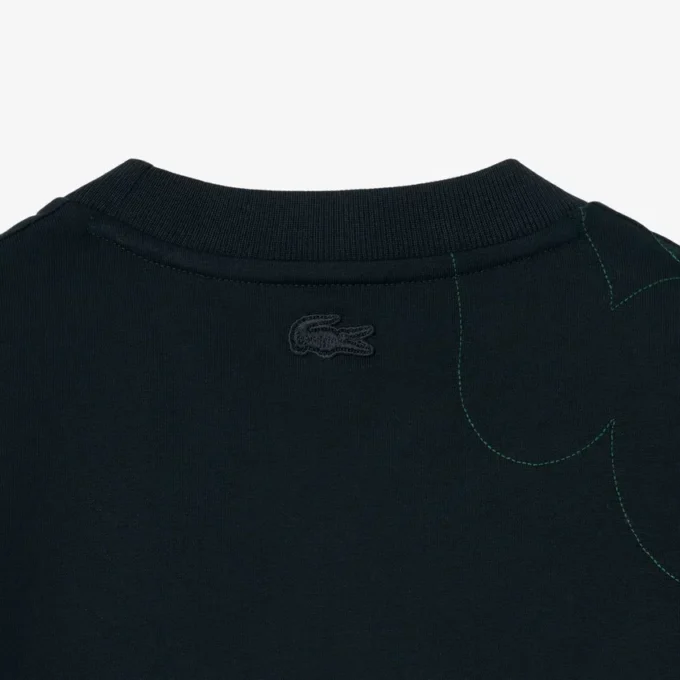 T-shirt con coccodrillo ricamato Runway T-shirt con coccodrillo ricamato Runway