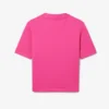 T-shirt con stampa grafica in raso Runway