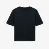 T-shirt con stampa grafica in raso Runway