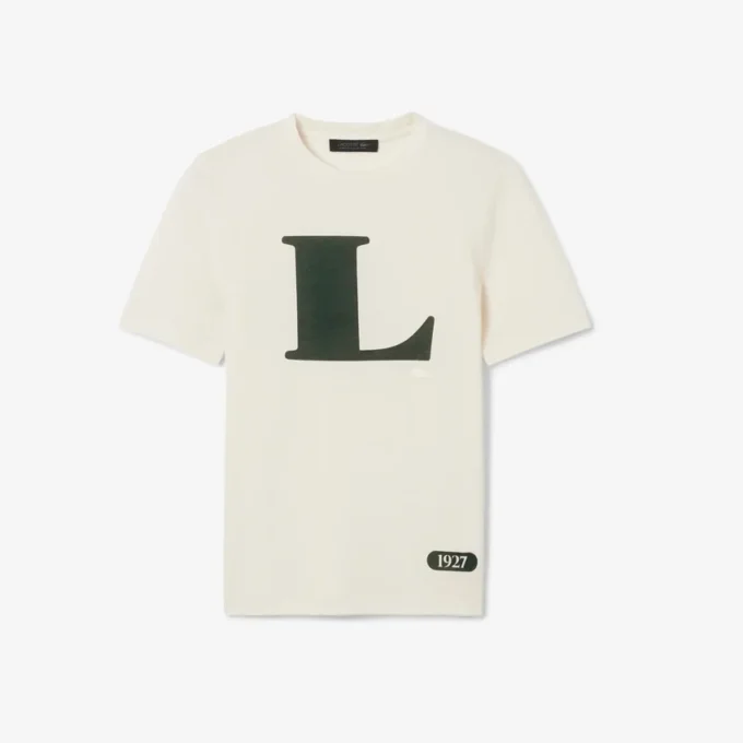 T-shirt con stampa grafica in seta della collezione Runway T-shirt con stampa grafica in seta della collezione Runway