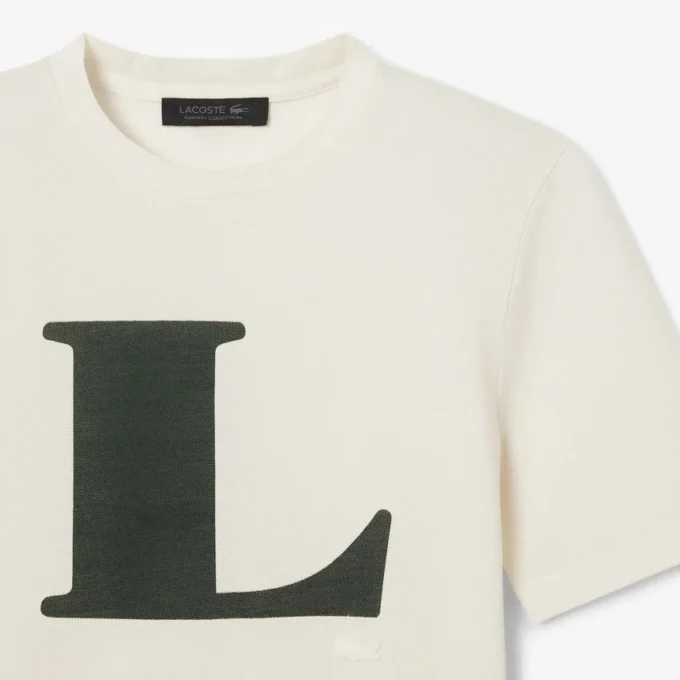 T-shirt con stampa grafica in seta della collezione Runway T-shirt con stampa grafica in seta della collezione Runway