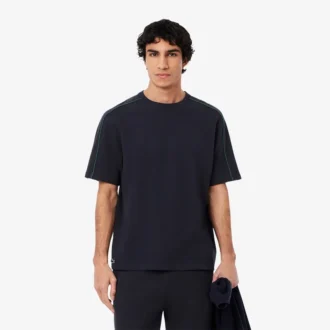 T-shirt da casa con texture da uomo