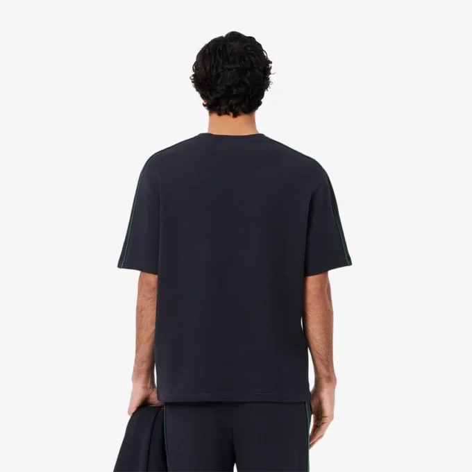 T-shirt da casa con texture da uomo