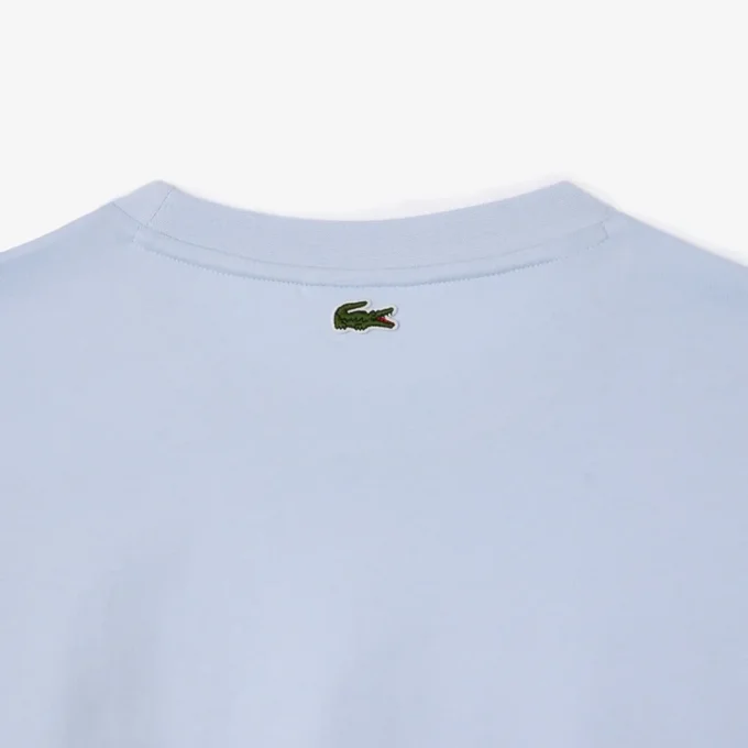 T-shirt da donna in cotone con logo, vestibilità comoda T-shirt da donna in cotone con logo, vestibilità comoda