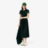T-shirt da donna in jersey con bordi a contrasto T-shirt da donna in jersey con bordi a contrasto