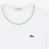 T-shirt da donna in jersey con bordi a contrasto T-shirt da donna in jersey con bordi a contrasto