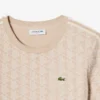 T-shirt da donna slim fit con monogramma T-shirt da donna slim fit con monogramma