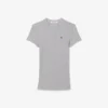 T-shirt da donna slim fit in cotone a costine T-shirt da donna slim fit in cotone a costine