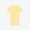 T-shirt da donna slim fit in cotone a costine T-shirt da donna slim fit in cotone a costine