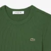 T-shirt da donna slim fit in cotone a costine T-shirt da donna slim fit in cotone a costine
