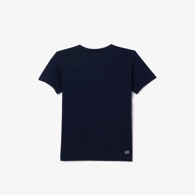 T-shirt da tennis oversize in cotone tecnico per bambini T-shirt da tennis oversize in cotone tecnico per bambini