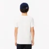 T-shirt da tennis oversize in cotone tecnico per bambini T-shirt da tennis oversize in cotone tecnico per bambini