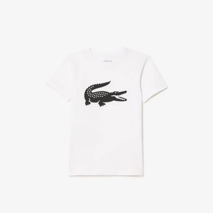 T-shirt da tennis oversize in cotone tecnico per bambini T-shirt da tennis oversize in cotone tecnico per bambini