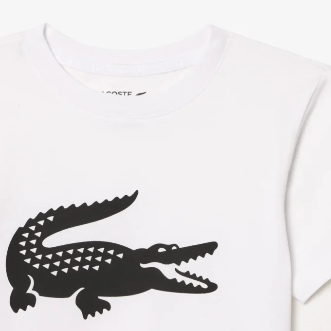 T-shirt da tennis oversize in cotone tecnico per bambini T-shirt da tennis oversize in cotone tecnico per bambini