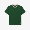 T-shirt da uomo con collo a righe Made in France T-shirt da uomo con collo a righe Made in France