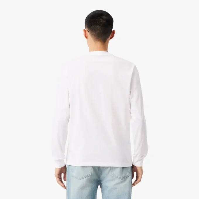 T-shirt da uomo in cotone a maniche lunghe T-shirt da uomo in cotone a maniche lunghe