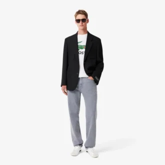 T-shirt da uomo in cotone con stampa iconica