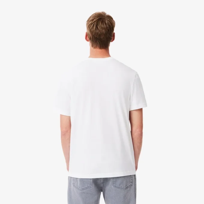 T-shirt da uomo in cotone con stampa iconica